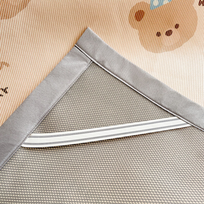 91家纺网 家纺一手货源 找家纺 川悦生活2025新款小清新冰藤席学生款 快乐熊派