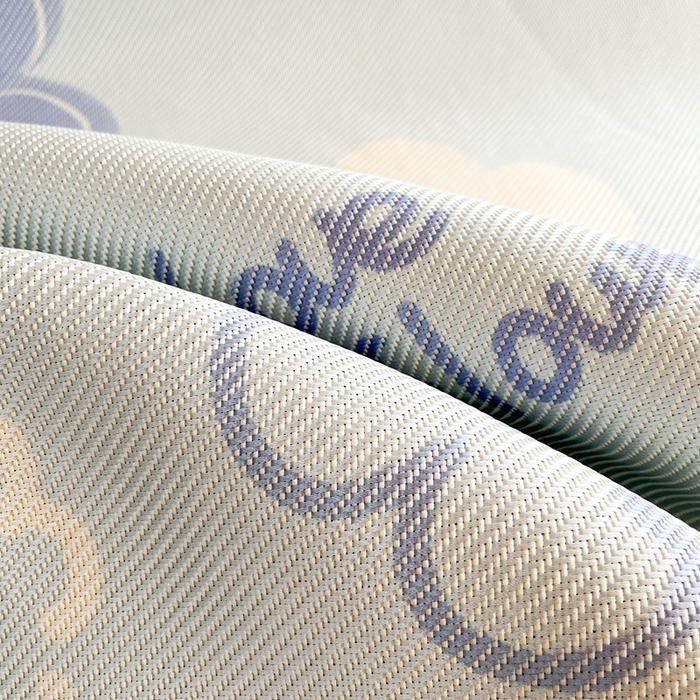 91家纺网 家纺一手货源 找家纺 川悦生活2025新款小清新冰藤席学生款 记得花香