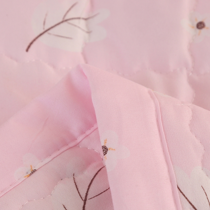 91家纺网 家纺一手货源 找家纺 被多多被业 2025新款亲肤绒多针绗绣工艺夏被空调被 满园花开