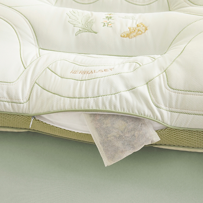 91家纺网 家纺一手货源 找家纺 （总）云熙枕业 2025新款草本植物中药包护颈枕枕头枕芯