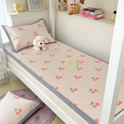 91家纺网 家纺一手货源 找家纺 （总）川悦生活2025新款600D立体宽边印花冰丝席学生床