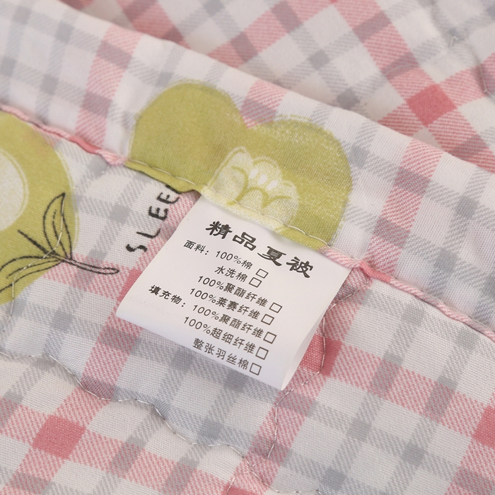 91家纺网 家纺一手货源 找家纺 被多多被业 2025新款亲肤绒多针绗绣工艺夏被空调被 一朵花