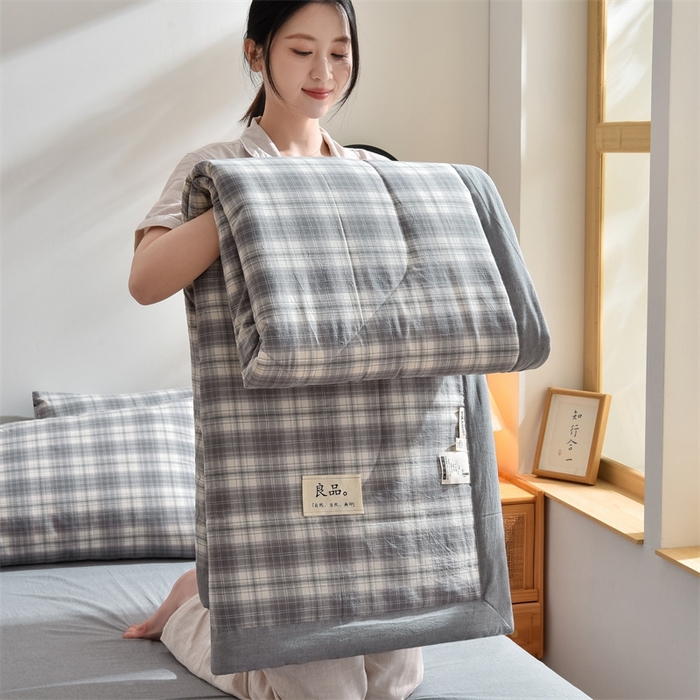 91家纺网 家纺一手货源 找家纺 凡心2025新款包检测假一罚十 百分百棉花填充 夏凉被空调被可机洗直播可过质检 简兮兰