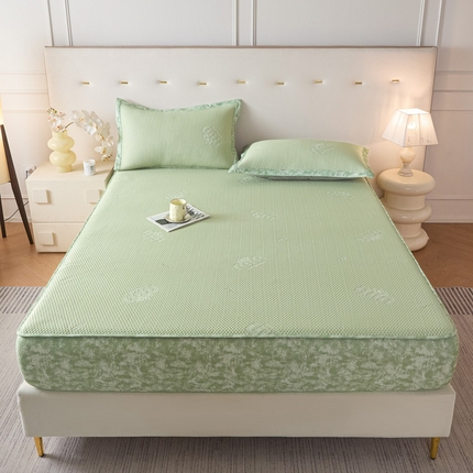 91家纺网 家纺一手货源 找家纺 （总）鑫琪莱 2025新款5D立体雕花凉感豆豆冰丝席凉席席子系列