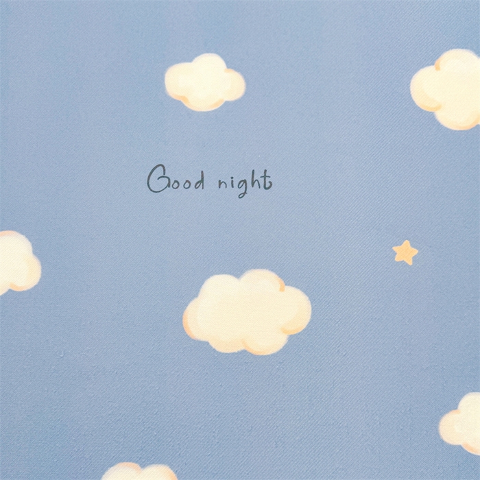 91家纺网 家纺一手货源 找家纺 雯豆2025春夏新款碳光冰丝席三件套A类凉感印花三明治凉席 碳光冰丝席-绑带款-天空云