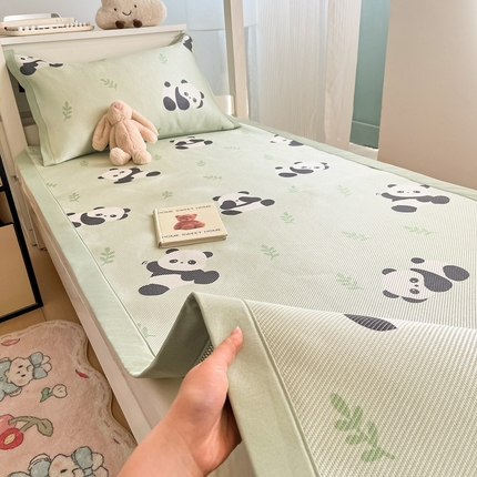 91家纺网 家纺一手货源 找家纺 （总）川悦生活2025新款小清新冰藤席学生款