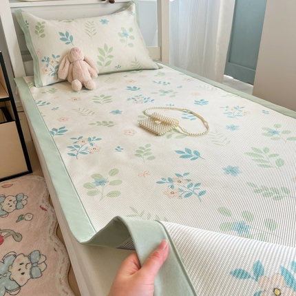 91家纺网 家纺一手货源 找家纺 （总）川悦生活2025新款小清新冰藤席学生款