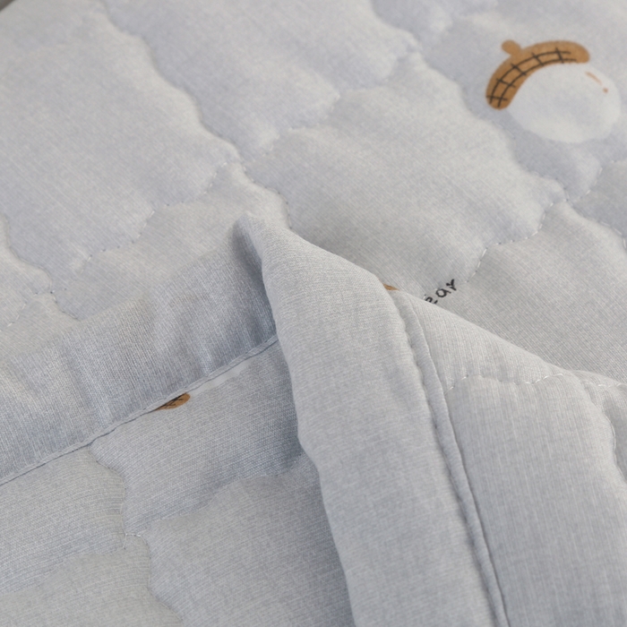 91家纺网 家纺一手货源 找家纺 被多多被业 2025新款亲肤绒多针绗绣工艺夏被空调被 花美丽