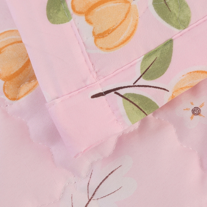 91家纺网 家纺一手货源 找家纺 被多多被业 2025新款亲肤绒多针绗绣工艺夏被空调被 满园花开