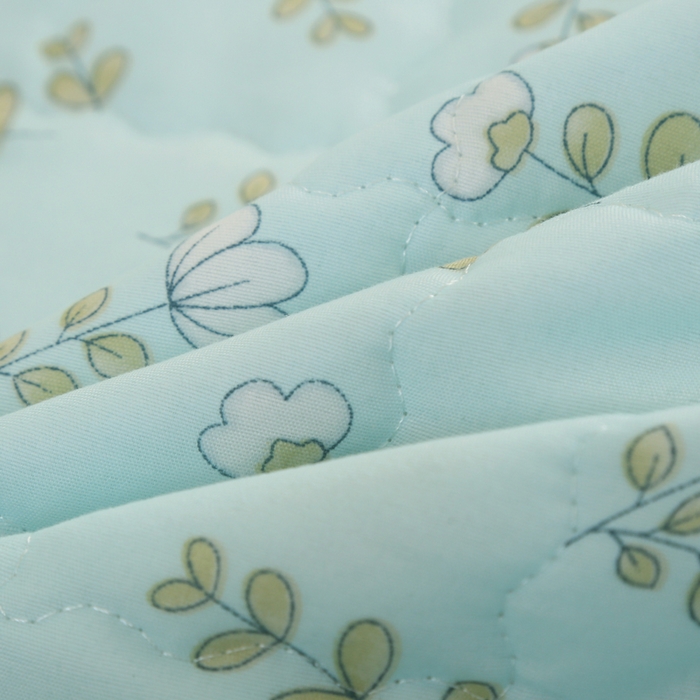 91家纺网 家纺一手货源 找家纺 被多多被业 2025新款亲肤绒多针绗绣工艺夏被空调被 花园