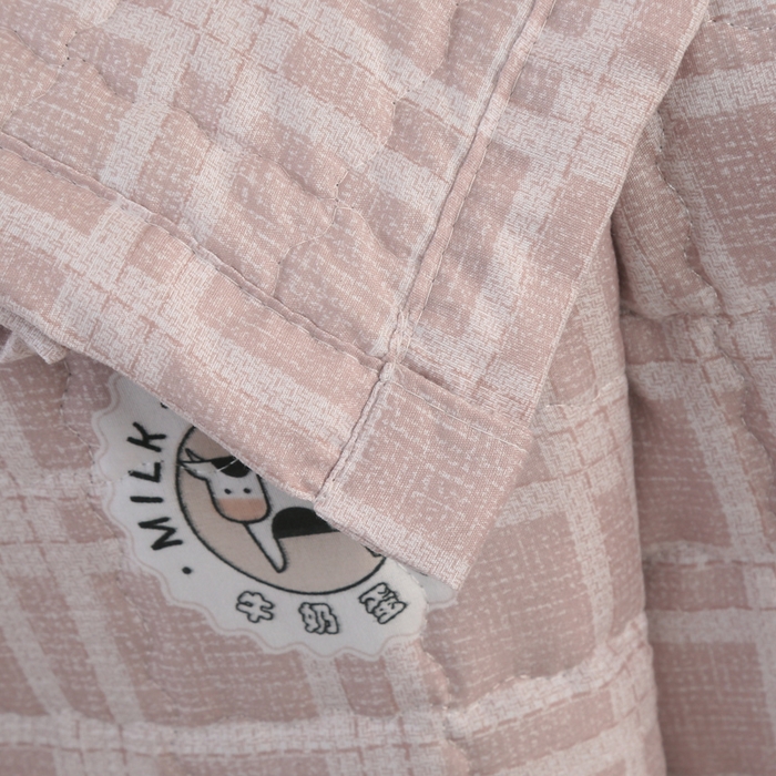 91家纺网 家纺一手货源 找家纺 被多多被业 2025新款亲肤绒多针绗绣工艺夏被空调被 泡泡牛