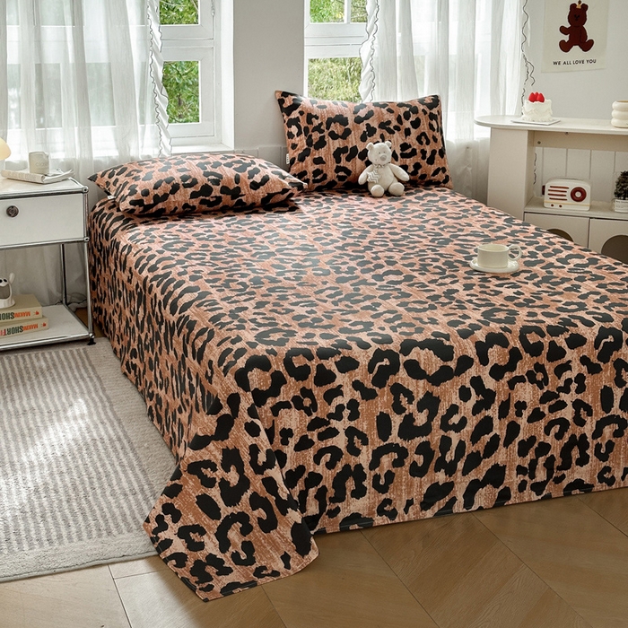 91家纺网 家纺一手货源 找家纺 莱登卡奴 新款A类100%全棉老粗布单品系列-床单 魅野