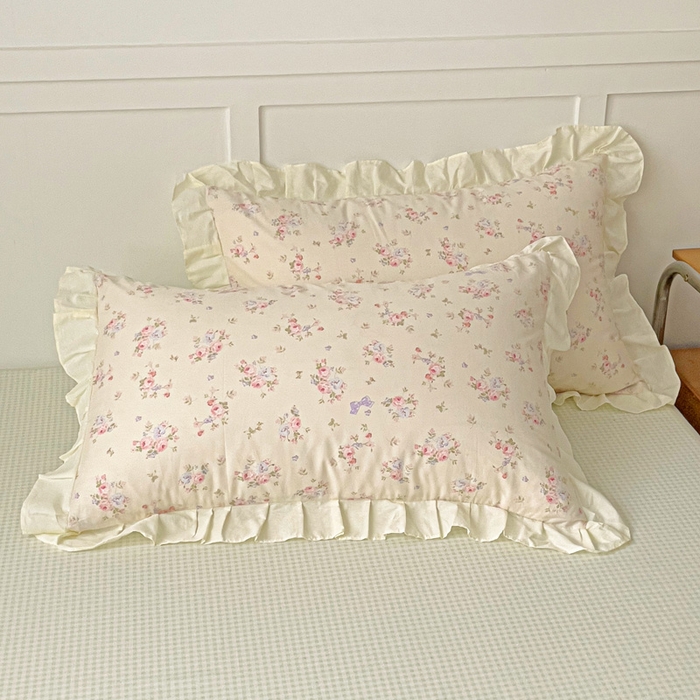 91家纺网 家纺一手货源 找家纺 澳梵家居 2025新款全棉印花韩版花间捕梦四件套 月亮茶会