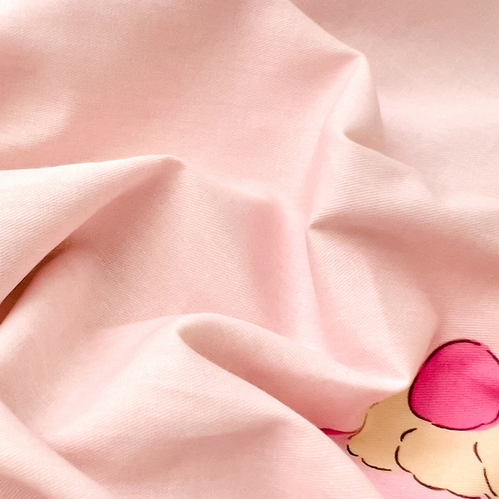 91家纺网 家纺一手货源 找家纺 DoDo 兜兜2025新款40支全棉印花单枕套 快乐甜品-小版