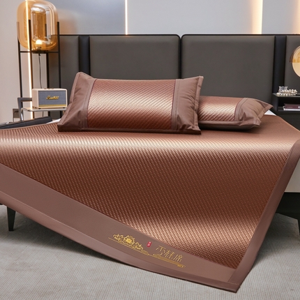 91家纺网 家纺一手货源 找家纺 （总）尚品凤凰 2025新款PE雪藤席三件套