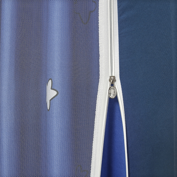 91家纺网 家纺一手货源 找家纺 显高蚊帐 2025新款U型坐床遮光防尘床帘式蚊帐 月亮宝贝