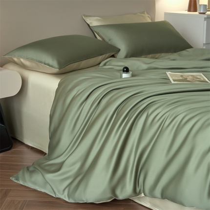 91家纺网 家纺一手货源 找家纺 （总）DC 2025新款B类60支天丝双拼四件套