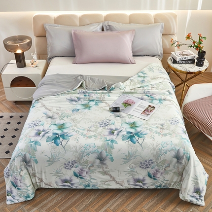 91家纺网 家纺一手货源 找家纺 （总）联林2025新款玻尿酸针织凉感丝夏被夏凉被