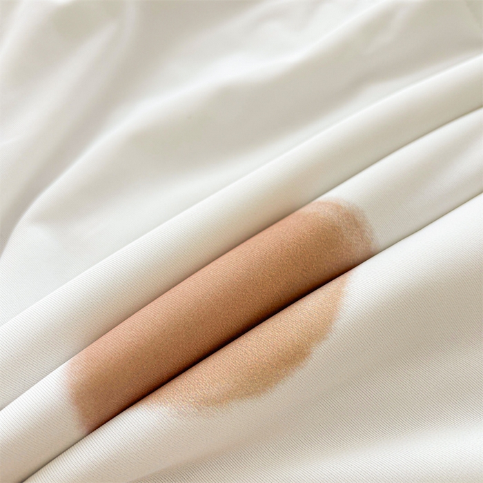 91家纺网 家纺一手货源 找家纺 雯豆2025春夏新款凉感丝夏被空调被子印花A类卡通小清新夏被 冰丝夏被四件套-五瓣花