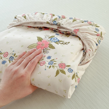 91家纺网 家纺一手货源 找家纺 莱登卡奴 新款A类100%全棉老粗布单品系列 小欢喜