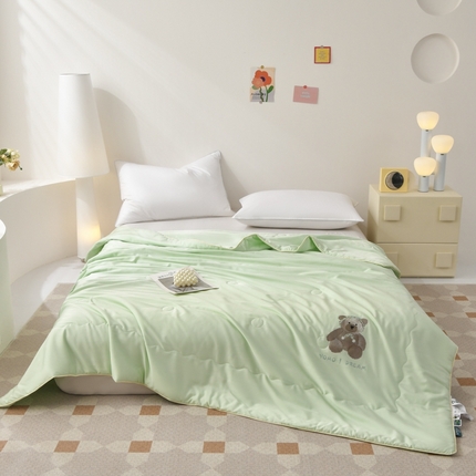 有货2025新款优莱丝莱赛尔糖果夏被 公仔熊