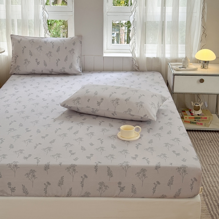 91家纺网 家纺一手货源 找家纺 莱登卡奴 新款A类100%全棉老粗布单品系列 清欢吟