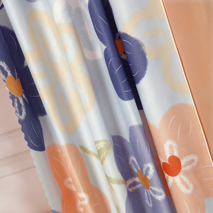 91家纺网 家纺一手货源 找家纺 显高蚊帐 2025新款U型坐床遮光防尘床帘式蚊帐 春暖花开