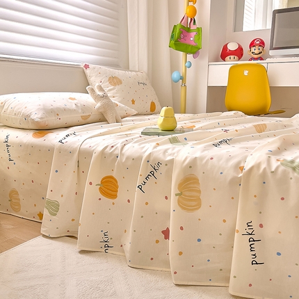 91家纺网 家纺一手货源 找家纺 （总）DoDo 兜兜2025新款40支全棉印花单床单