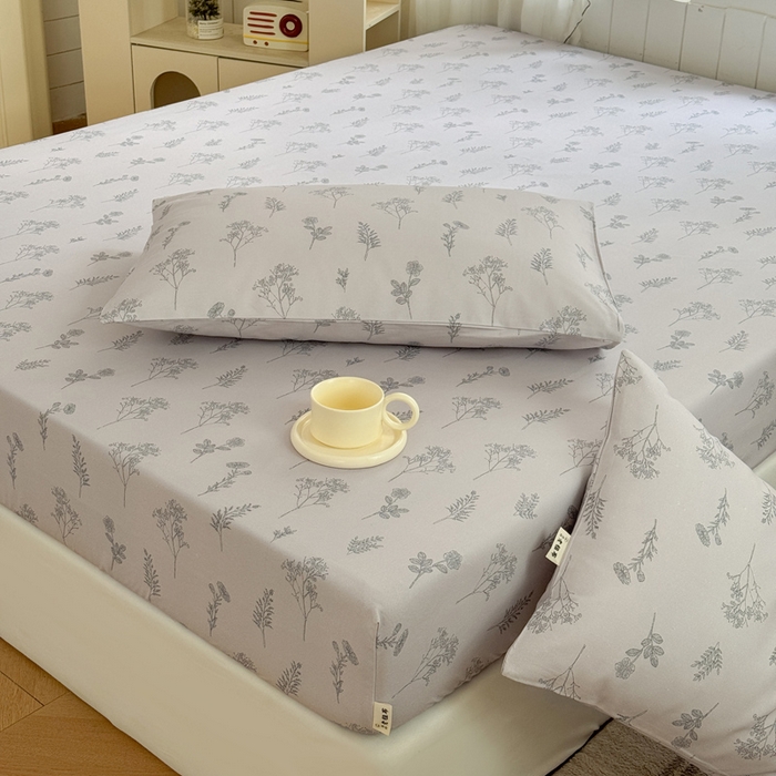 91家纺网 家纺一手货源 找家纺 莱登卡奴 新款A类100%全棉老粗布单品系列 清欢吟