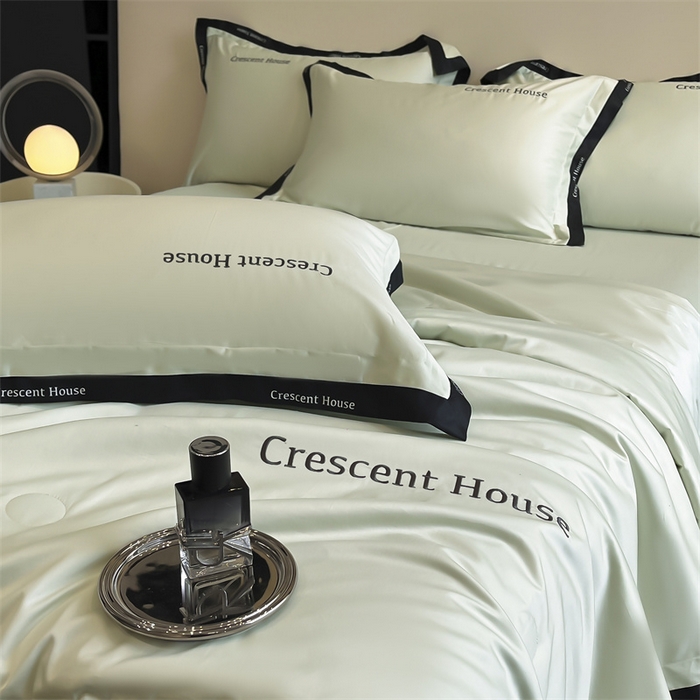 91家纺网 家纺一手货源 找家纺 笙意家纺 2025新款水洗冰丝夏被四件套-卡瑞娜系列 水果清香