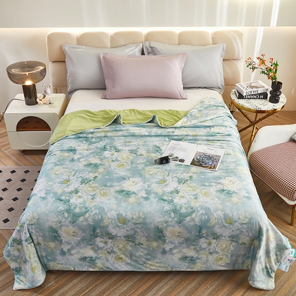 91家纺网 家纺一手货源 找家纺 （总）联林2025新款玻尿酸针织凉感丝夏被夏凉被