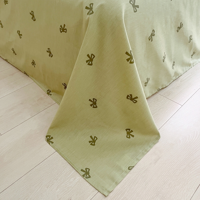 91家纺网 家纺一手货源 找家纺 寻米 2025新款13070全棉纯棉印花单被套 波点狗