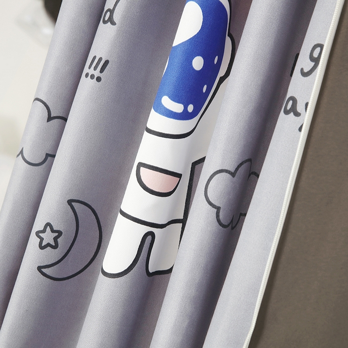 91家纺网 家纺一手货源 找家纺 显高蚊帐 2025新款U型坐床遮光防尘床帘式蚊帐 环球世界