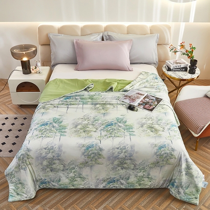 91家纺网 家纺一手货源 找家纺 （总）联林2025新款玻尿酸针织凉感丝夏被夏凉被