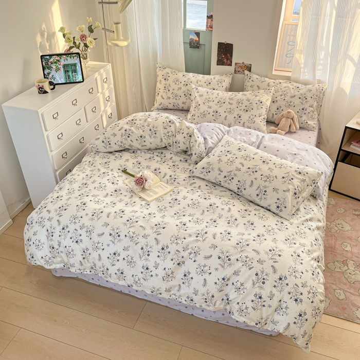 91家纺网 家纺一手货源 找家纺 寻米 2025新款13070全棉纯棉印花单被套 桂馥兰香