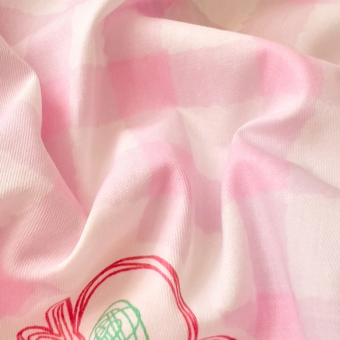 91家纺网 家纺一手货源 找家纺 DoDo 兜兜2025新款40支全棉印花单枕套 生日小熊-小版