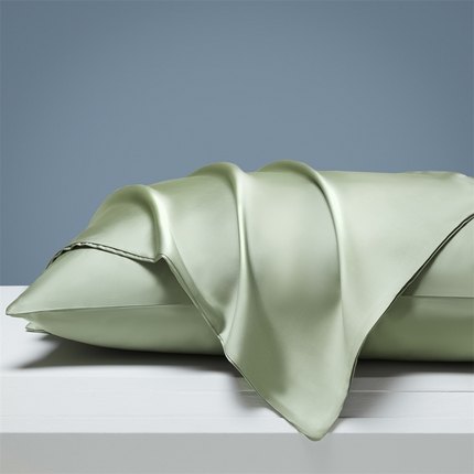 91家纺网 家纺一手货源 找家纺 （总）床绮 2025新款混纺天丝单枕套系列