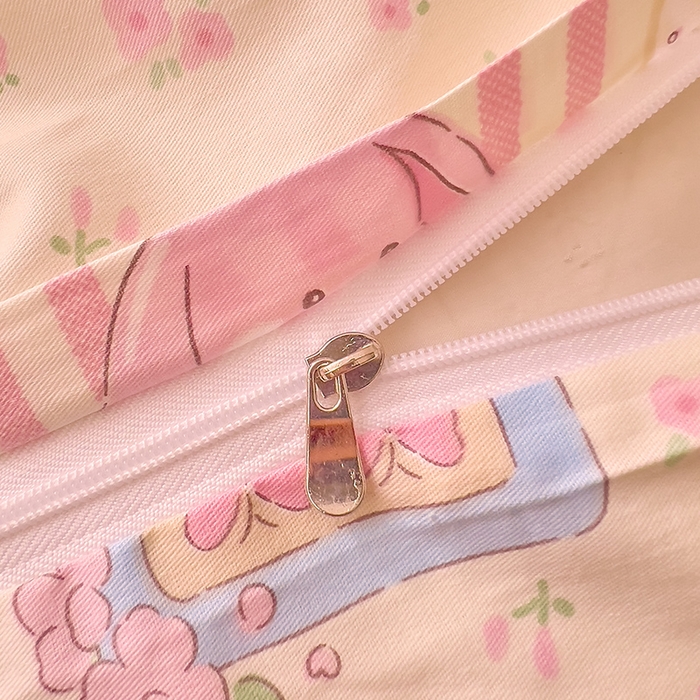 91家纺网 家纺一手货源 找家纺 DoDo 兜兜2025新款40支全棉印花单枕套 萌宠哈哈-小版