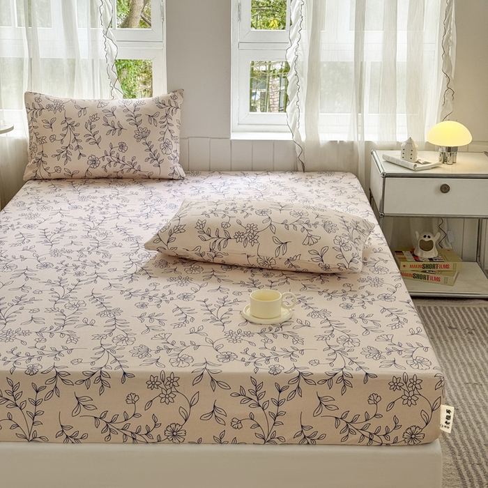 91家纺网 家纺一手货源 找家纺 莱登卡奴 新款A类100%全棉老粗布单品系列 蓝海山居