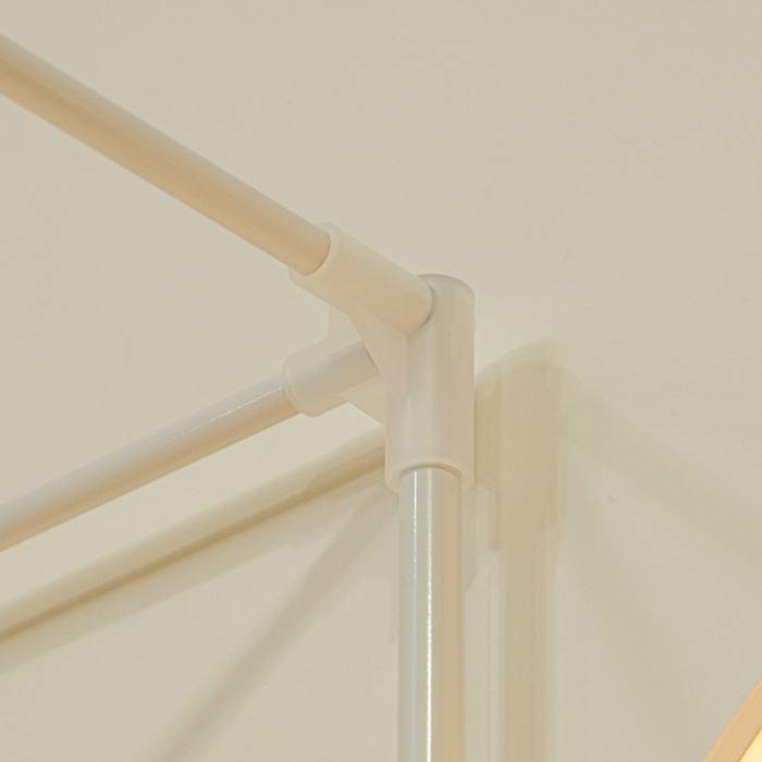 91家纺网 家纺一手货源 找家纺 兆星家纺 2025新款内穿带布帘蚊帐 款式一 纯色-粉玉（不含帘）