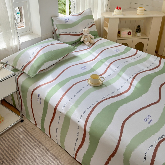 91家纺网 家纺一手货源 找家纺 莱登卡奴 新款A类100%全棉老粗布单品系列-床单 曼城往事