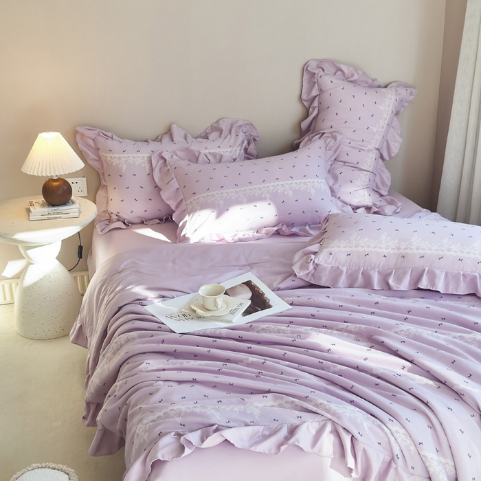 91家纺网 家纺一手货源 找家纺 梦莱斯2025新款针织棉夏被四件套 伊斯坦