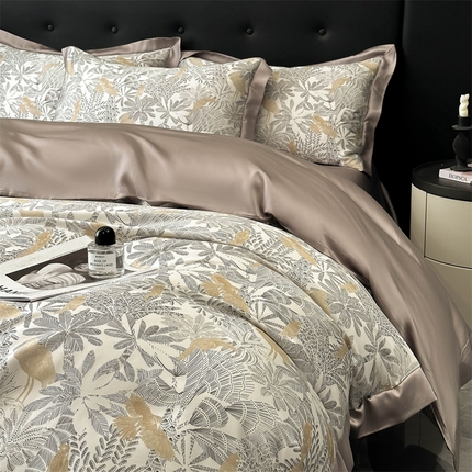 91家纺网 家纺一手货源 找家纺 （总）DC 2025新款B类天丝印花四件套