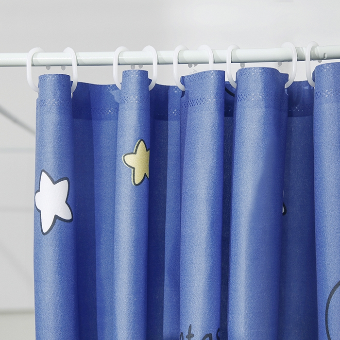 91家纺网 家纺一手货源 找家纺 显高蚊帐 2025新款U型坐床遮光防尘床帘式蚊帐 月亮宝贝