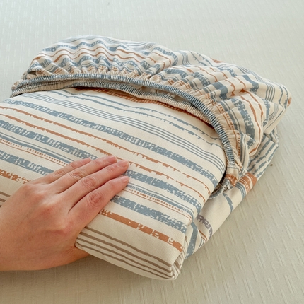 91家纺网 家纺一手货源 找家纺 莱登卡奴 新款A类100%全棉老粗布单品系列 塞纳河畔