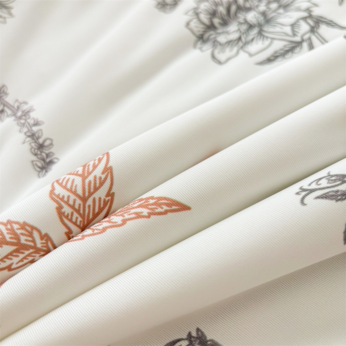 91家纺网 家纺一手货源 找家纺 雯豆2025春夏新款凉感丝夏被空调被子印花A类卡通小清新夏被 冰丝夏被四件套-笔墨书香