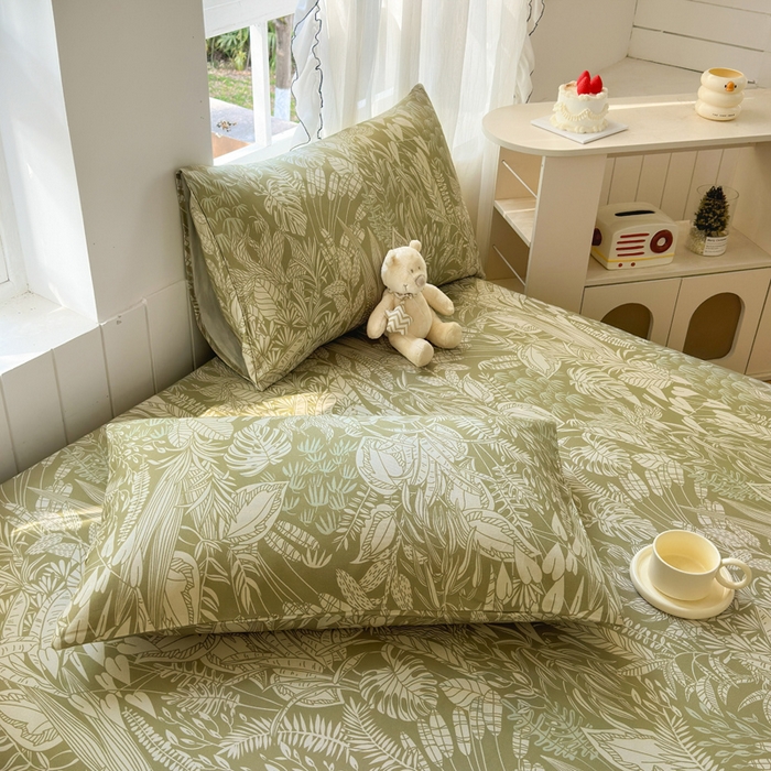 91家纺网 家纺一手货源 找家纺 莱登卡奴 新款A类100%全棉老粗布单品系列-床单 罗丽莎