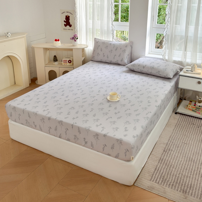 91家纺网 家纺一手货源 找家纺 莱登卡奴 新款A类100%全棉老粗布单品系列 清欢吟