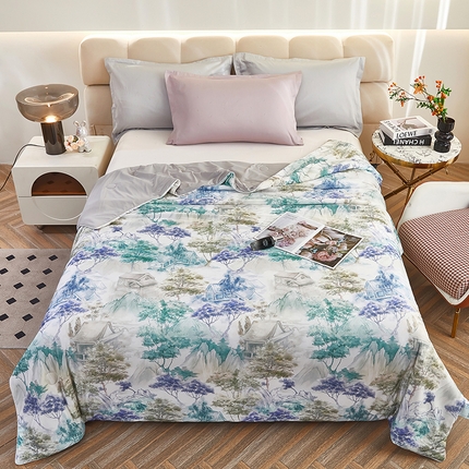 91家纺网 家纺一手货源 找家纺 （总）联林2025新款玻尿酸针织凉感丝夏被夏凉被