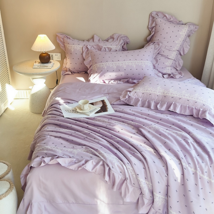 91家纺网 家纺一手货源 找家纺 梦莱斯2025新款针织棉夏被四件套 伊斯坦